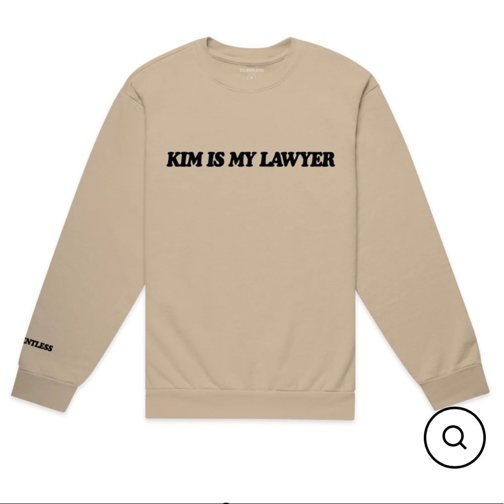 Kim Is My Lawyer Talentless Crewneck
